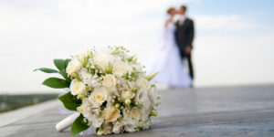 Ponteo svadba - svadobná kytica